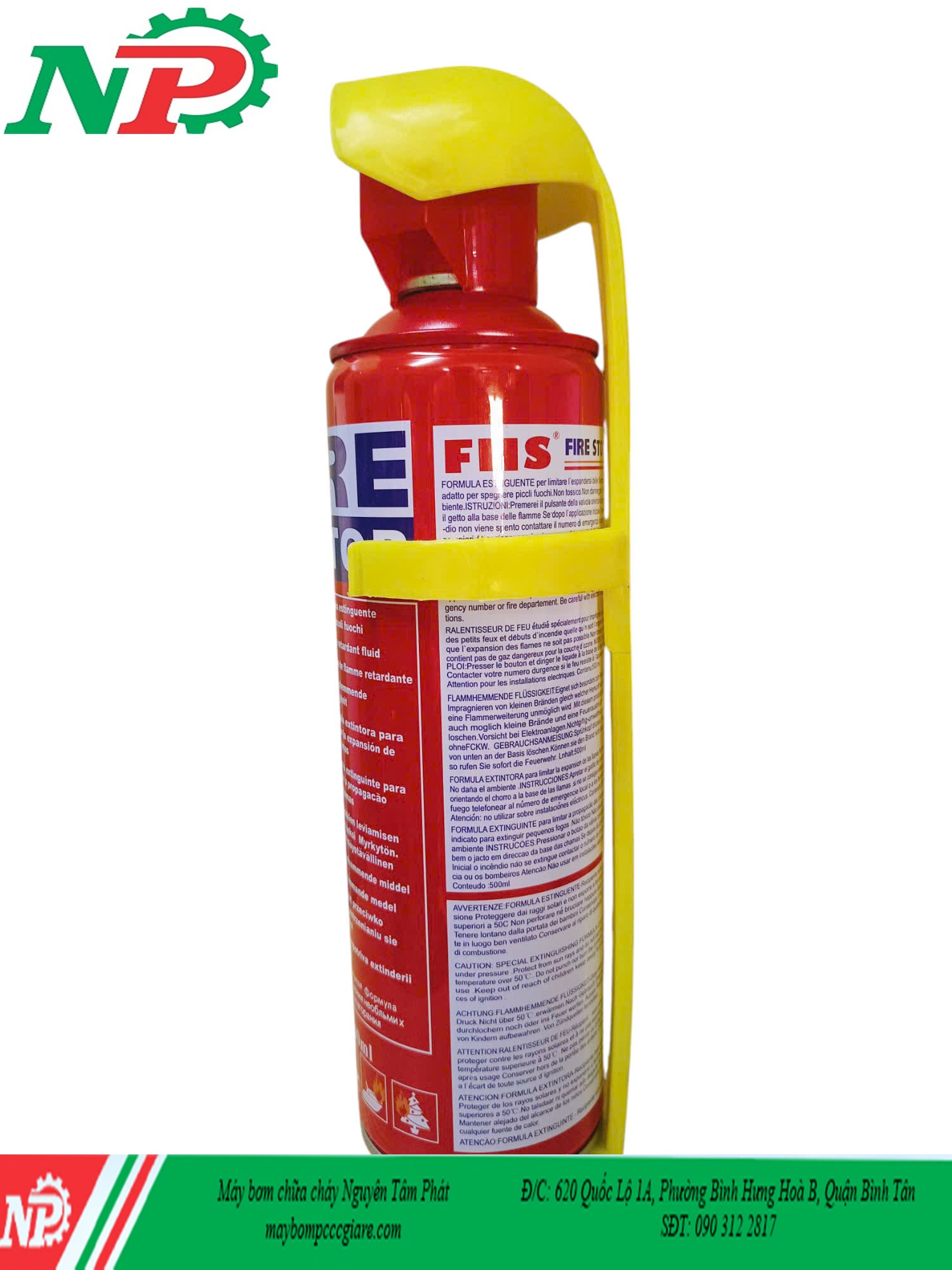 BÌNH CHƯA CHÁY MINI 500Ml